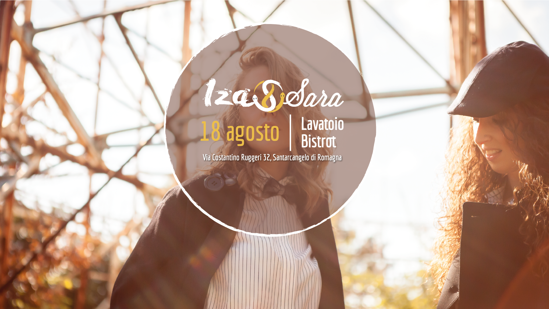 Iza&Sara #LIVE @IlLavatoioBistrot (Santarcangelo di Romagna)
